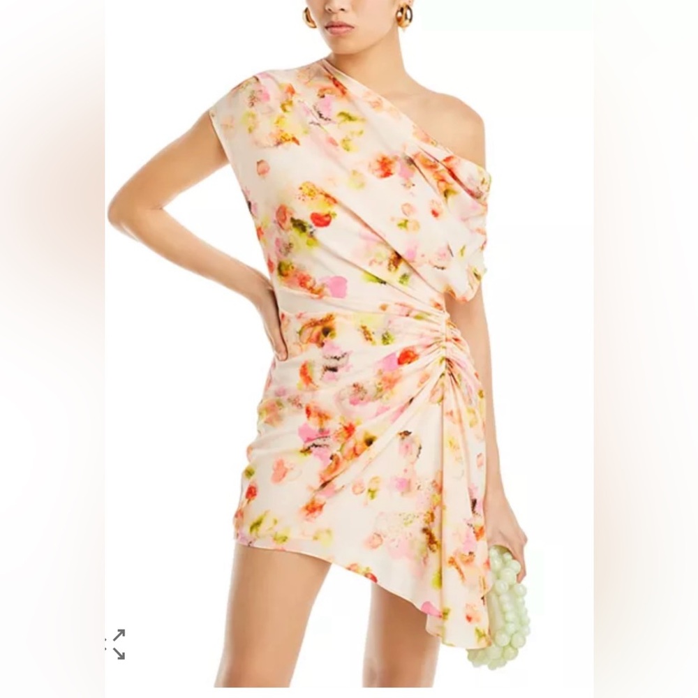 A.L.C. One-Shoulder Ballad Poppy Floral Dress